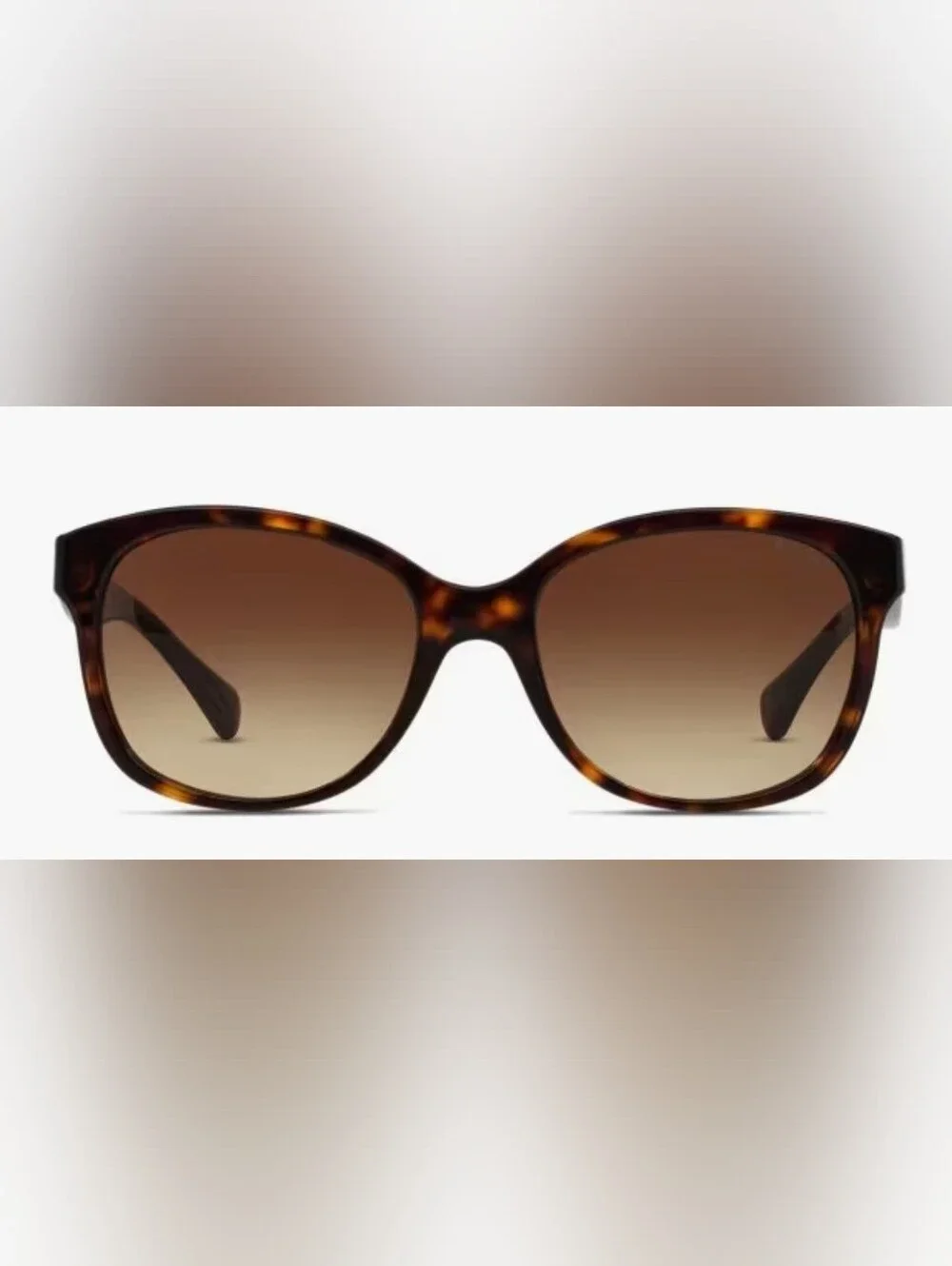 Ralph Lauren Tortoiseshell Brown Gradient Women's Sunglasses